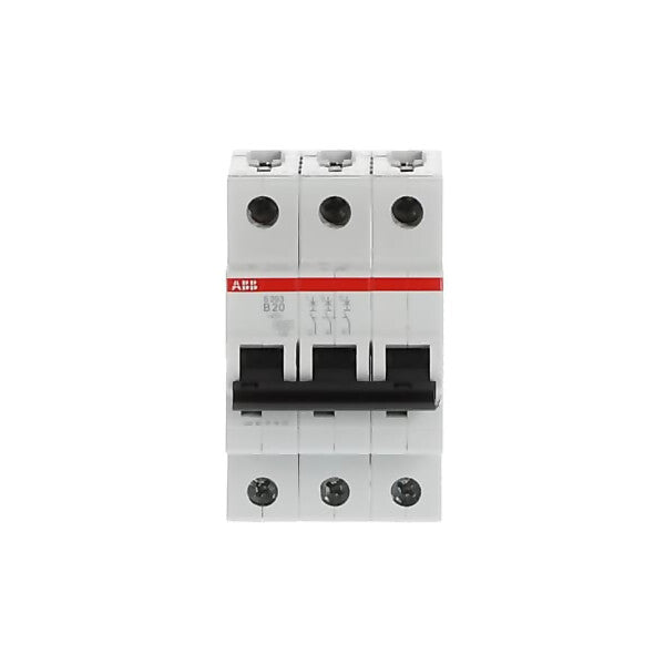 ABB Sicherungsautomat B,6kA,20A,3P S203-B20